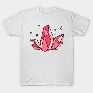 Pink crystal T-Shirt